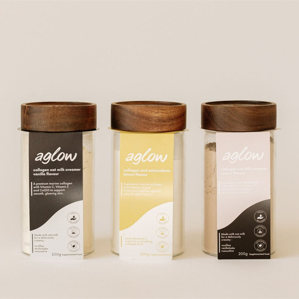 Aglow's new Collagen products