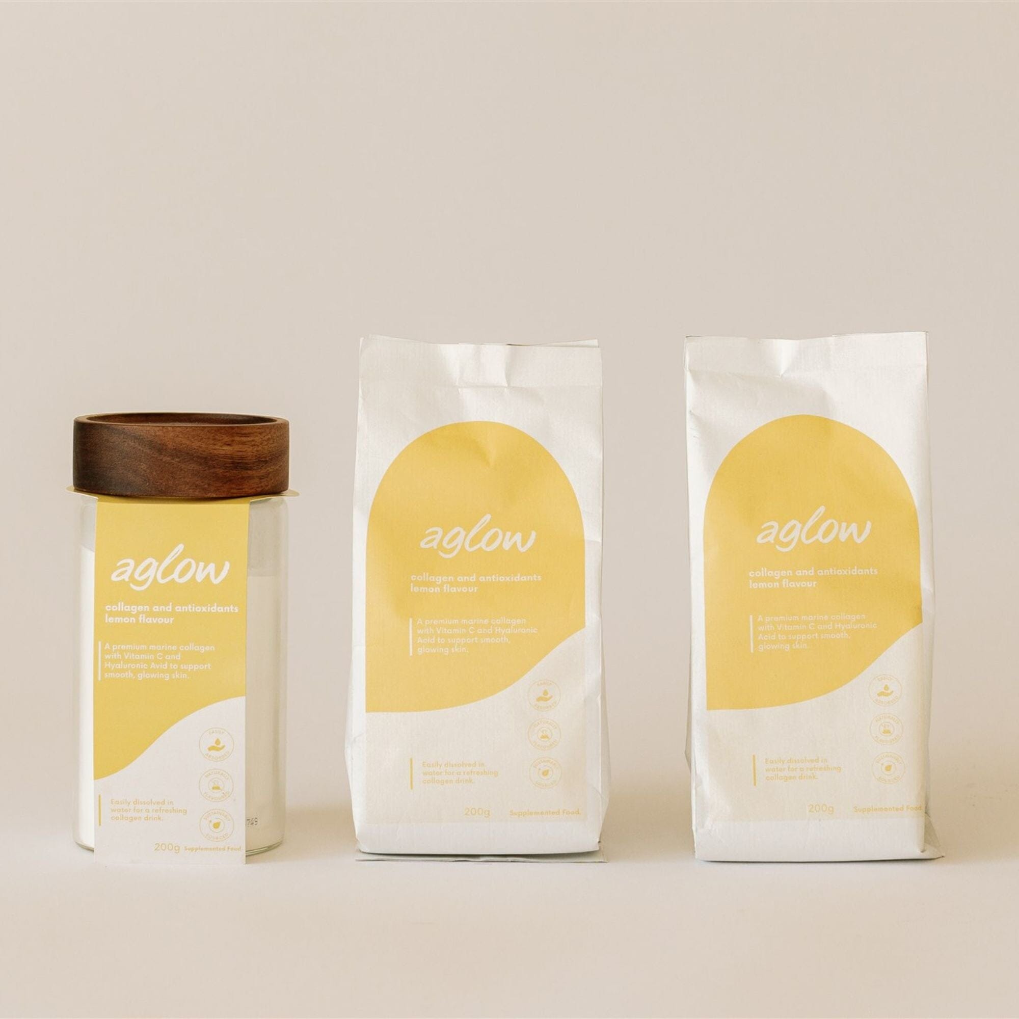 Recipe: Lemon Collagen Spritzer 🍋