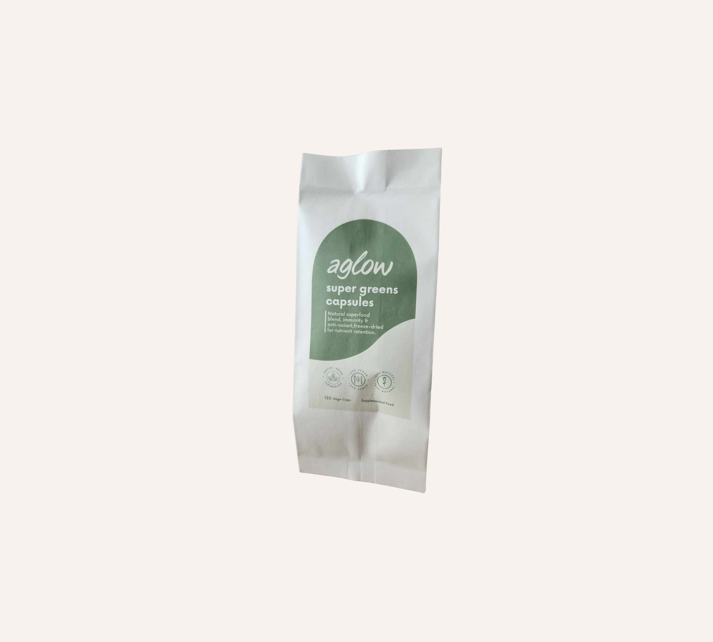
                  
                    Super Greens Vege Capsules
                  
                