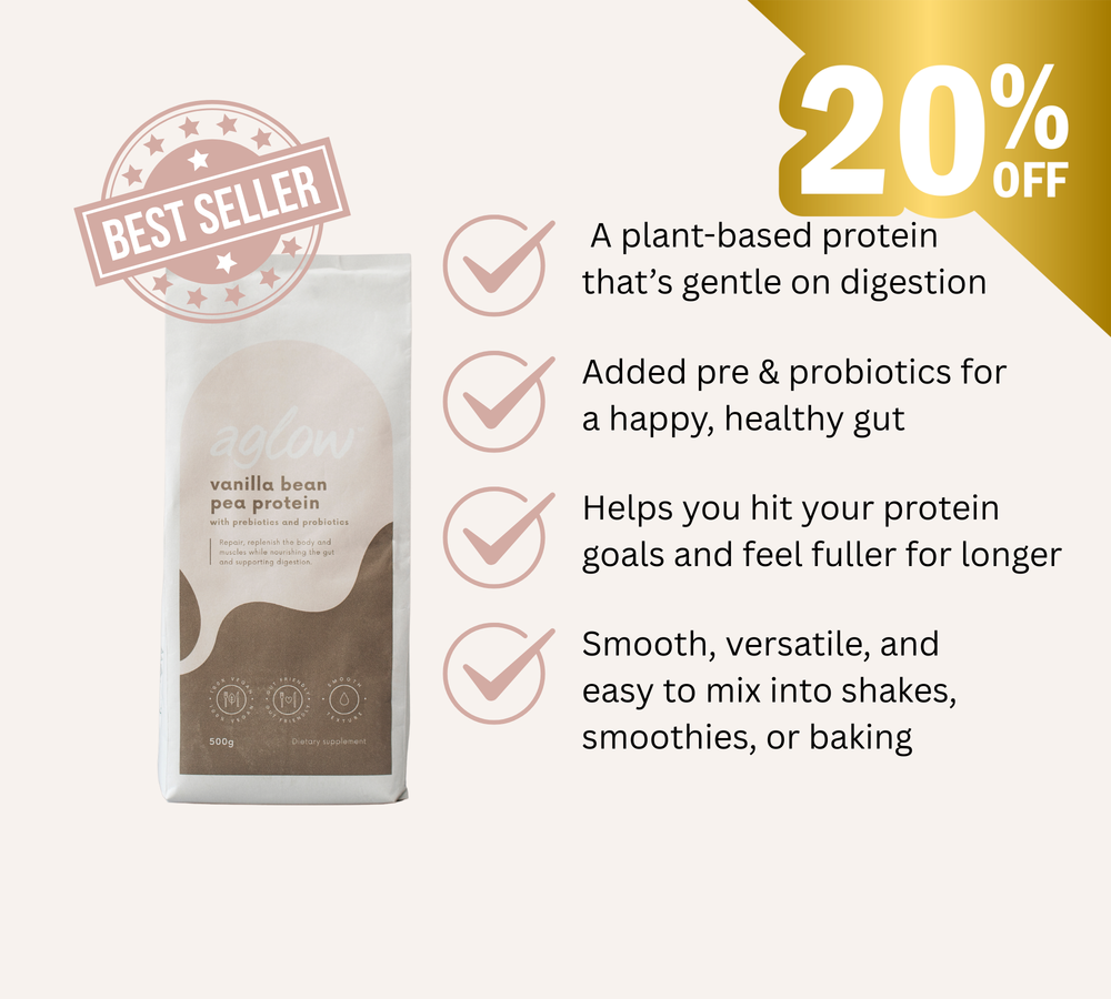 Pea Protein with Prebiotic + Probiotics