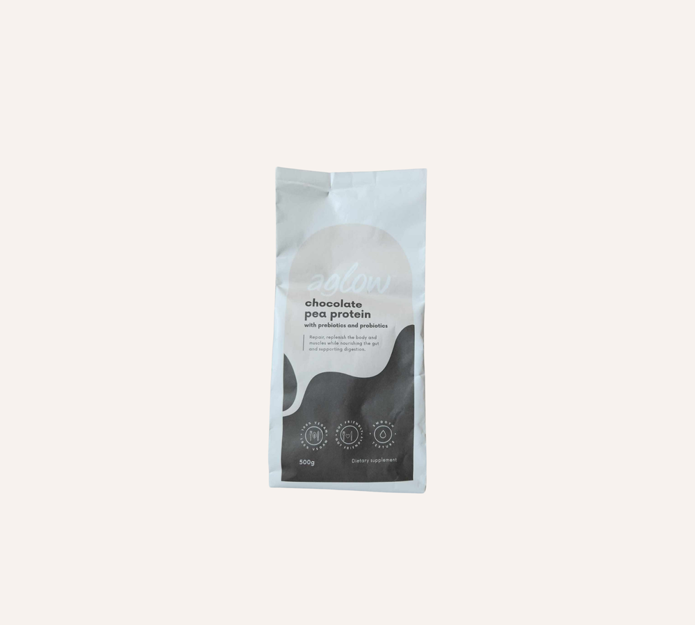 
                  
                    Pea Protein with Prebiotic + Probiotics
                  
                