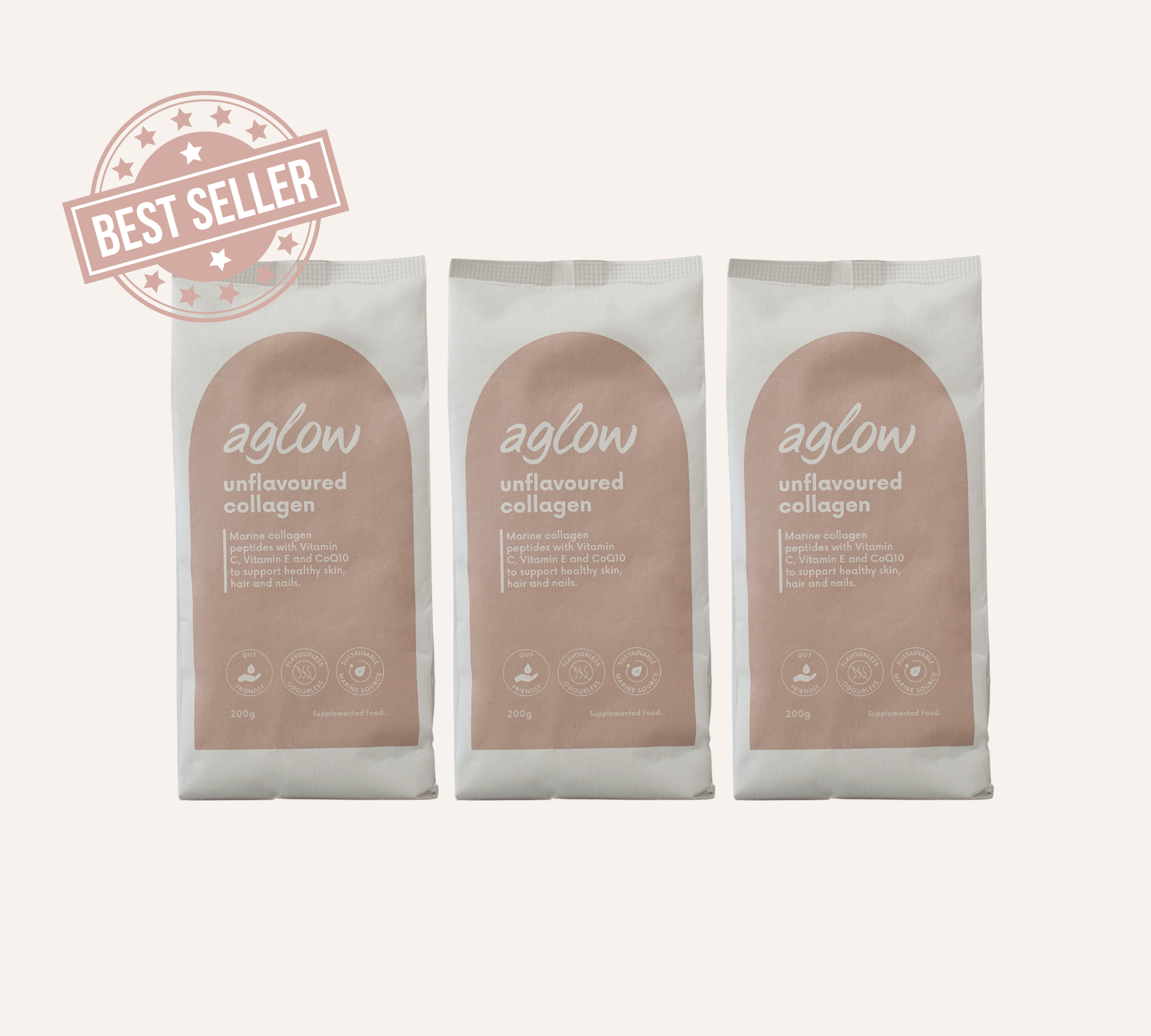 Aglow 3-month refill bundle