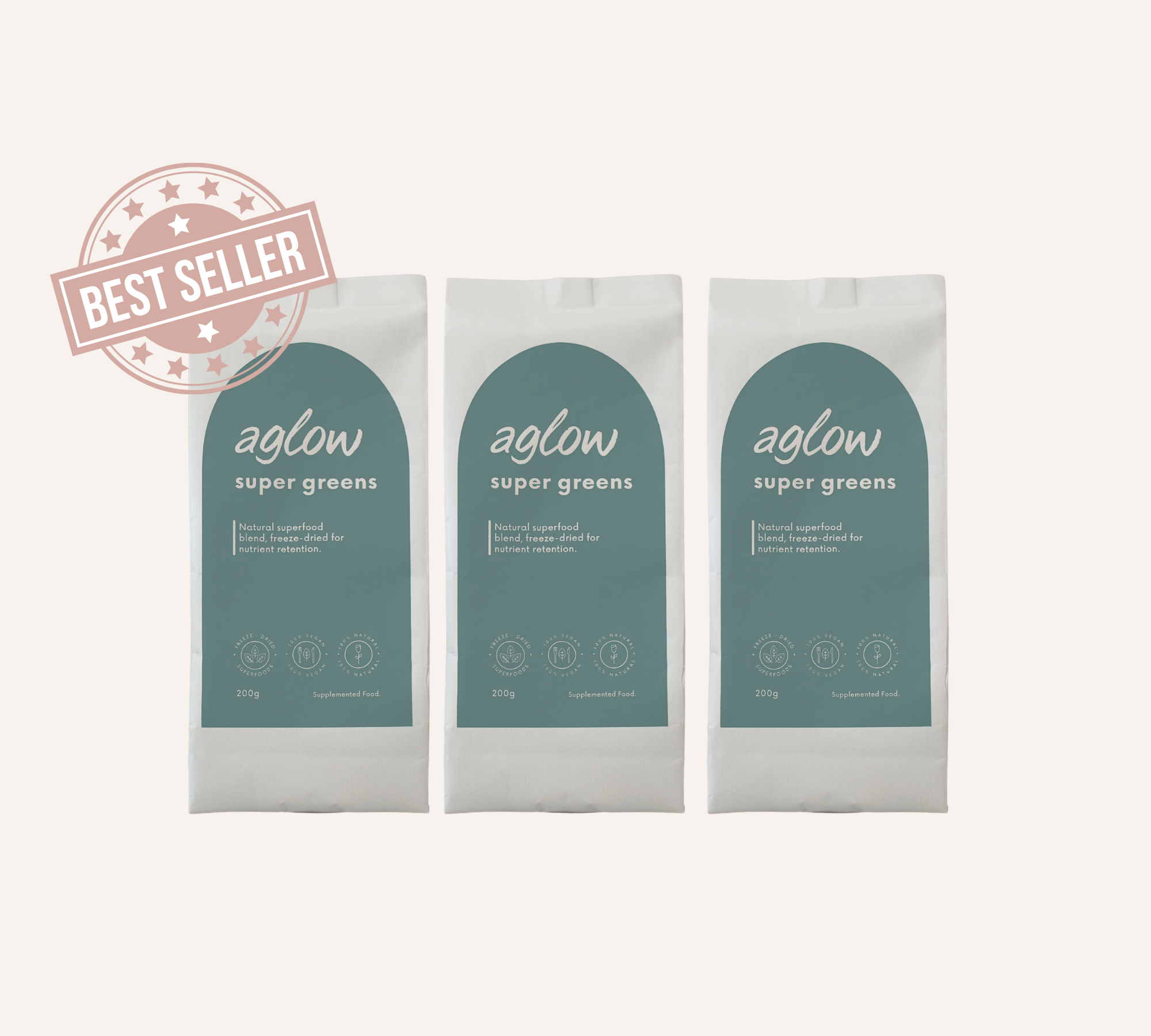 Aglow 3-month refill bundle