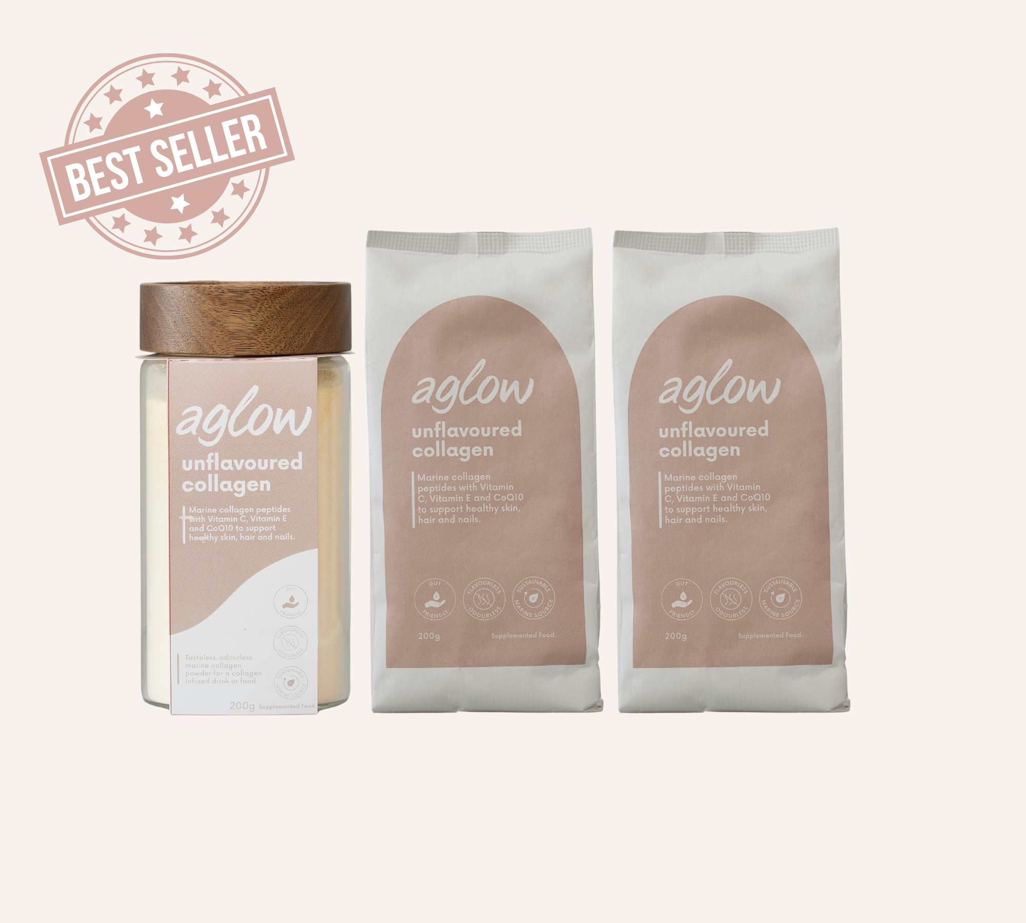 Aglow 3-month starter bundle