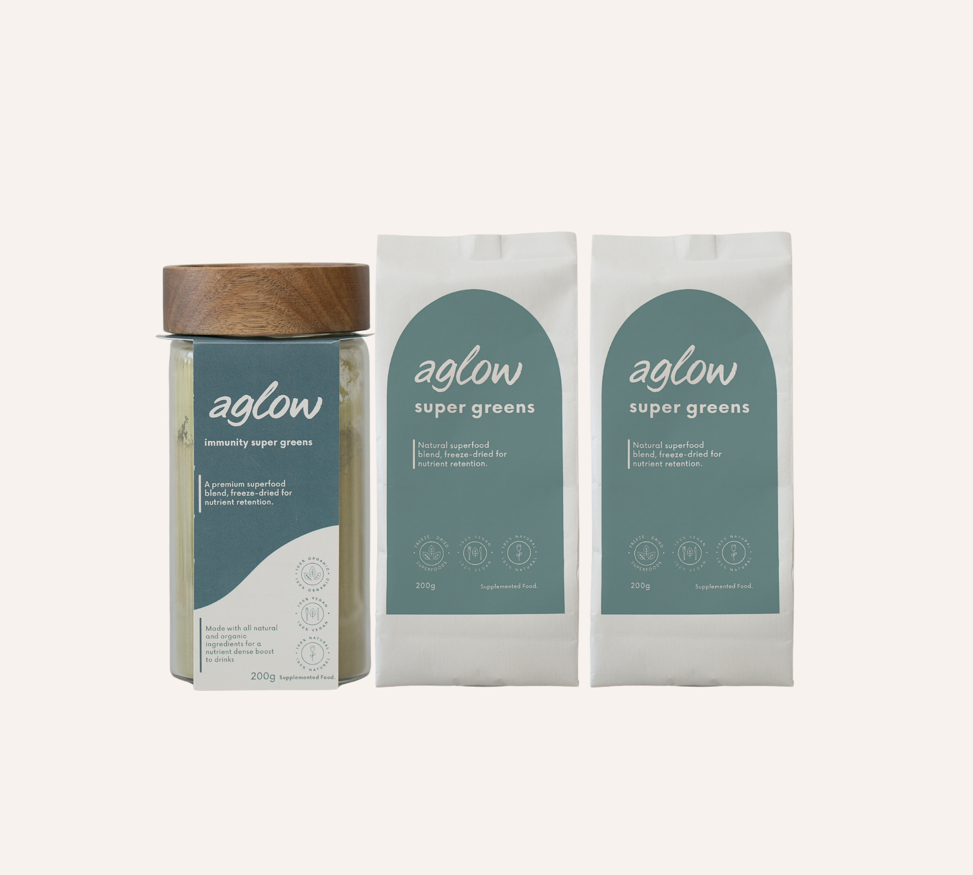 Aglow 3-month starter bundle