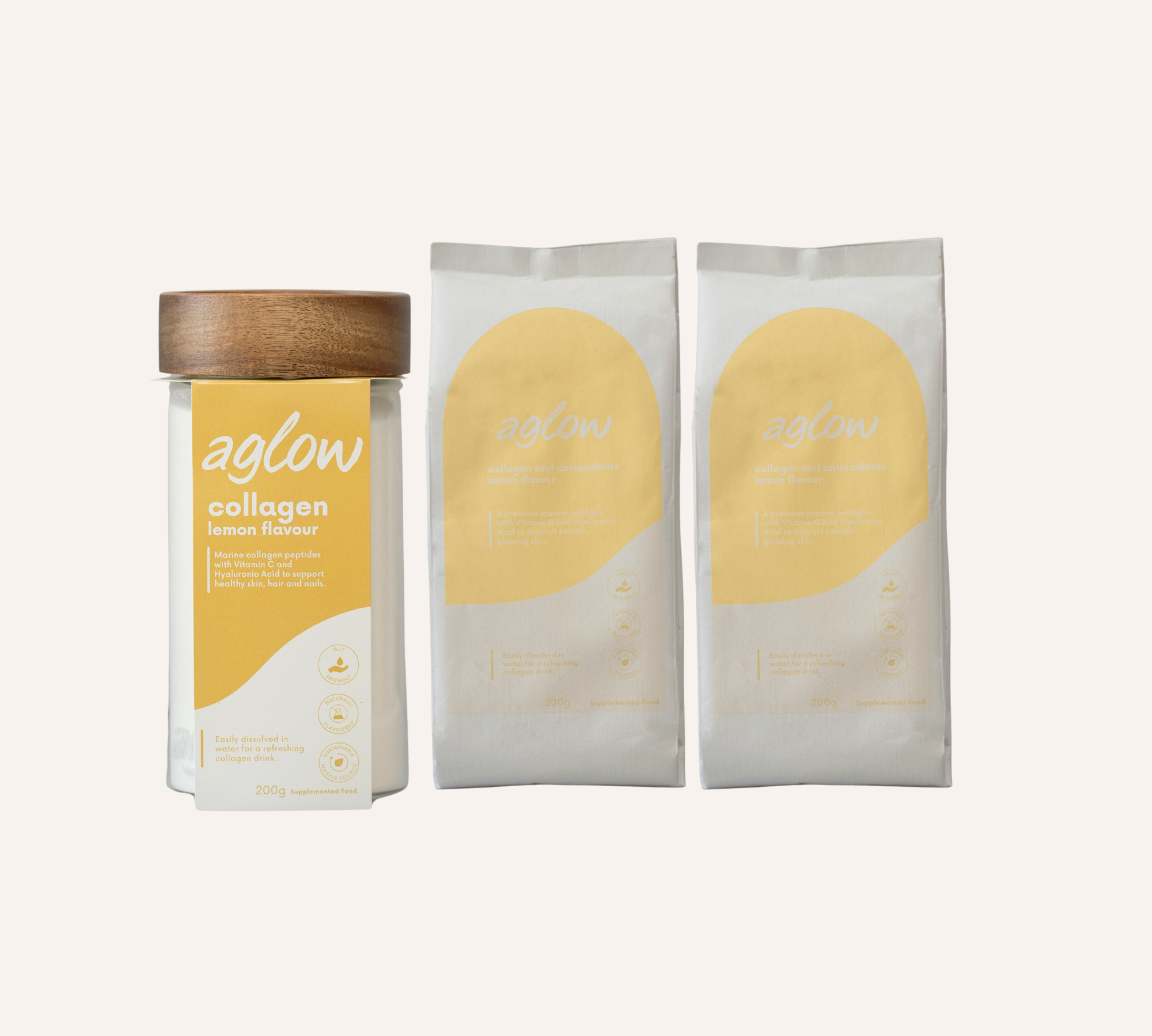 Aglow 3-month starter bundle