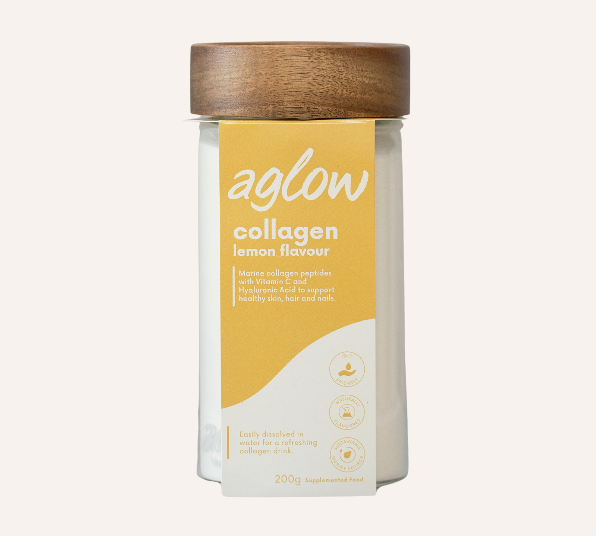Lemon Marine Collagen with Hyaluronic Acid