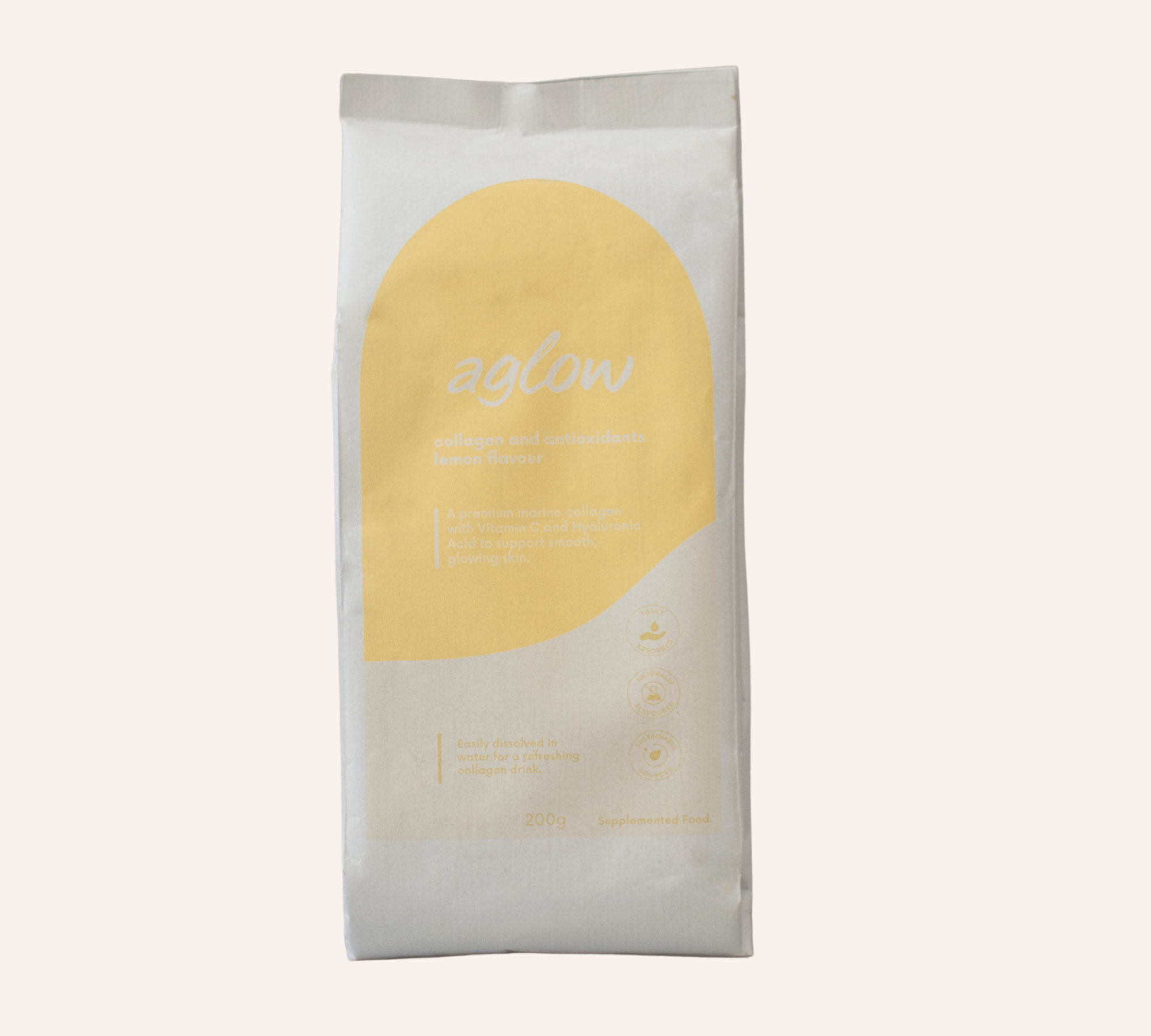 Lemon Marine Collagen with Hyaluronic Acid