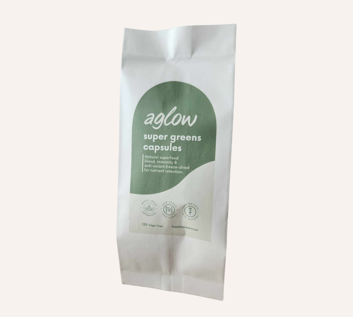 
                  
                    Super Greens Vege Capsules
                  
                