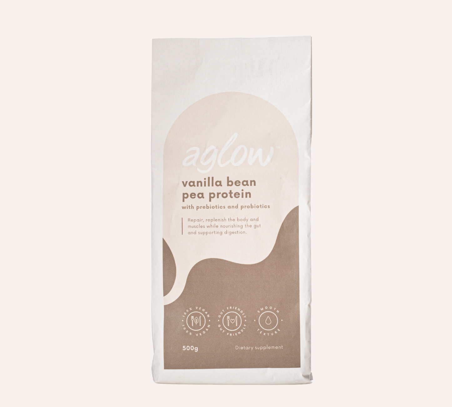 
                  
                    Pea Protein with Prebiotic + Probiotics
                  
                