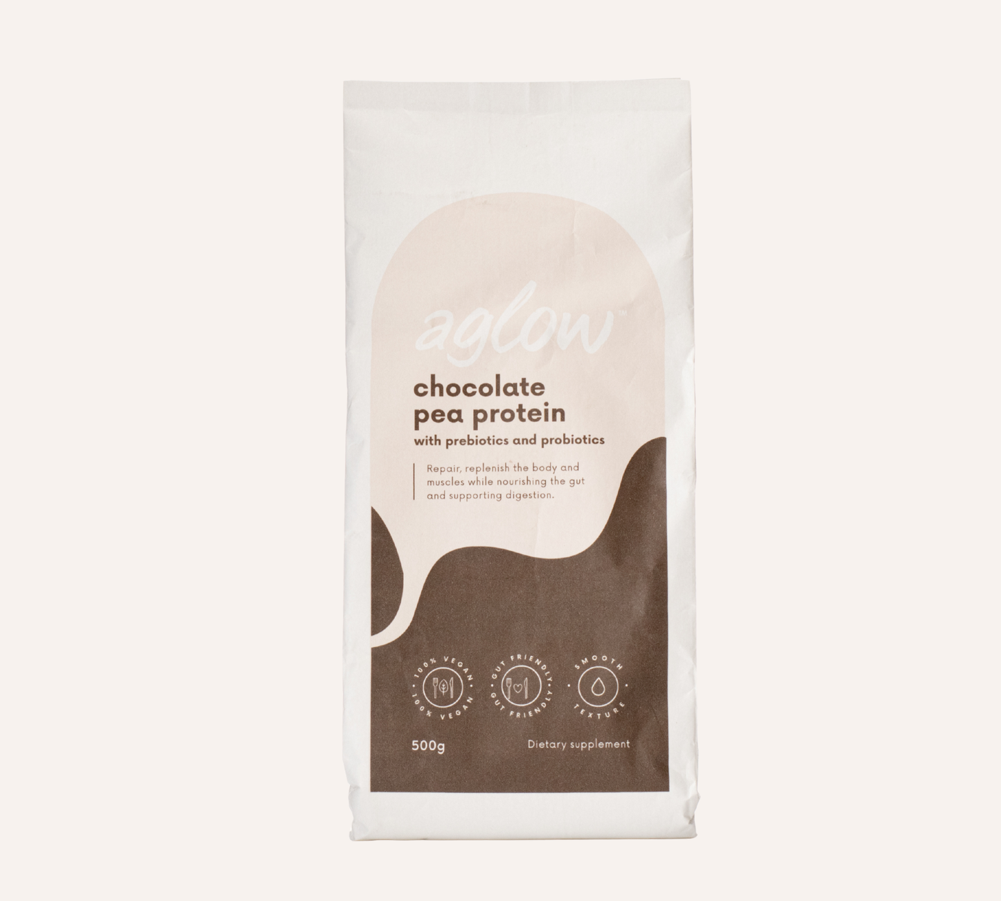 
                  
                    Pea Protein with Prebiotic + Probiotics
                  
                