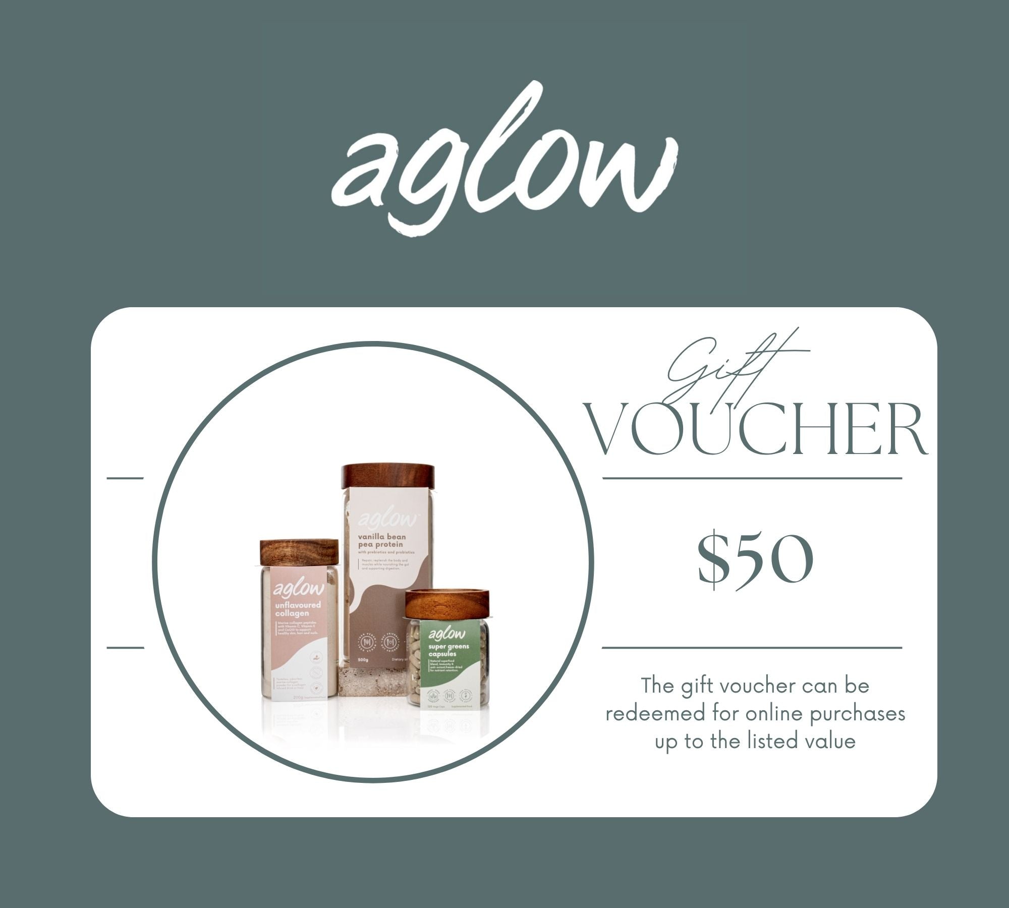 Aglow Gift Vouchers