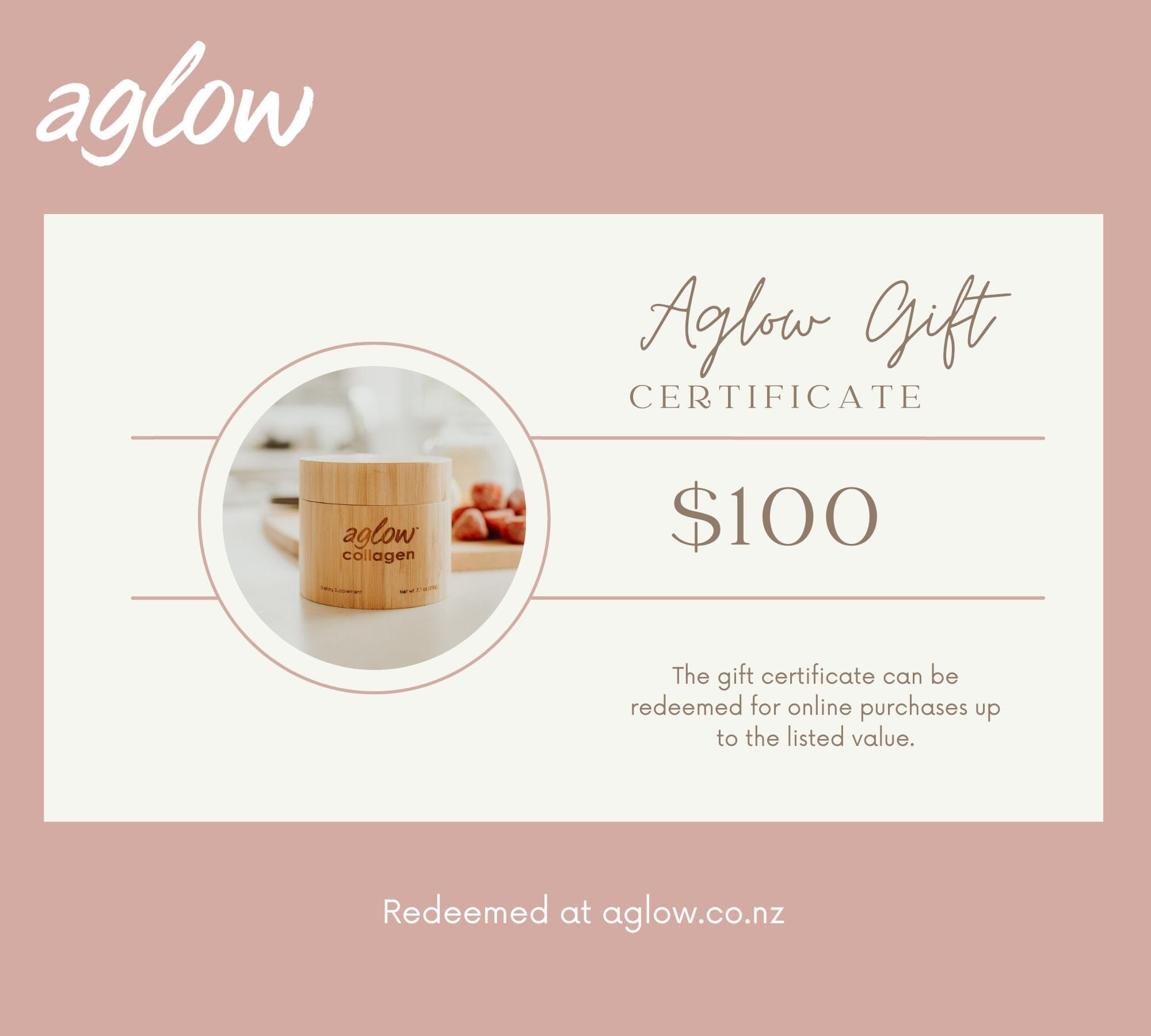 Aglow Gift Vouchers