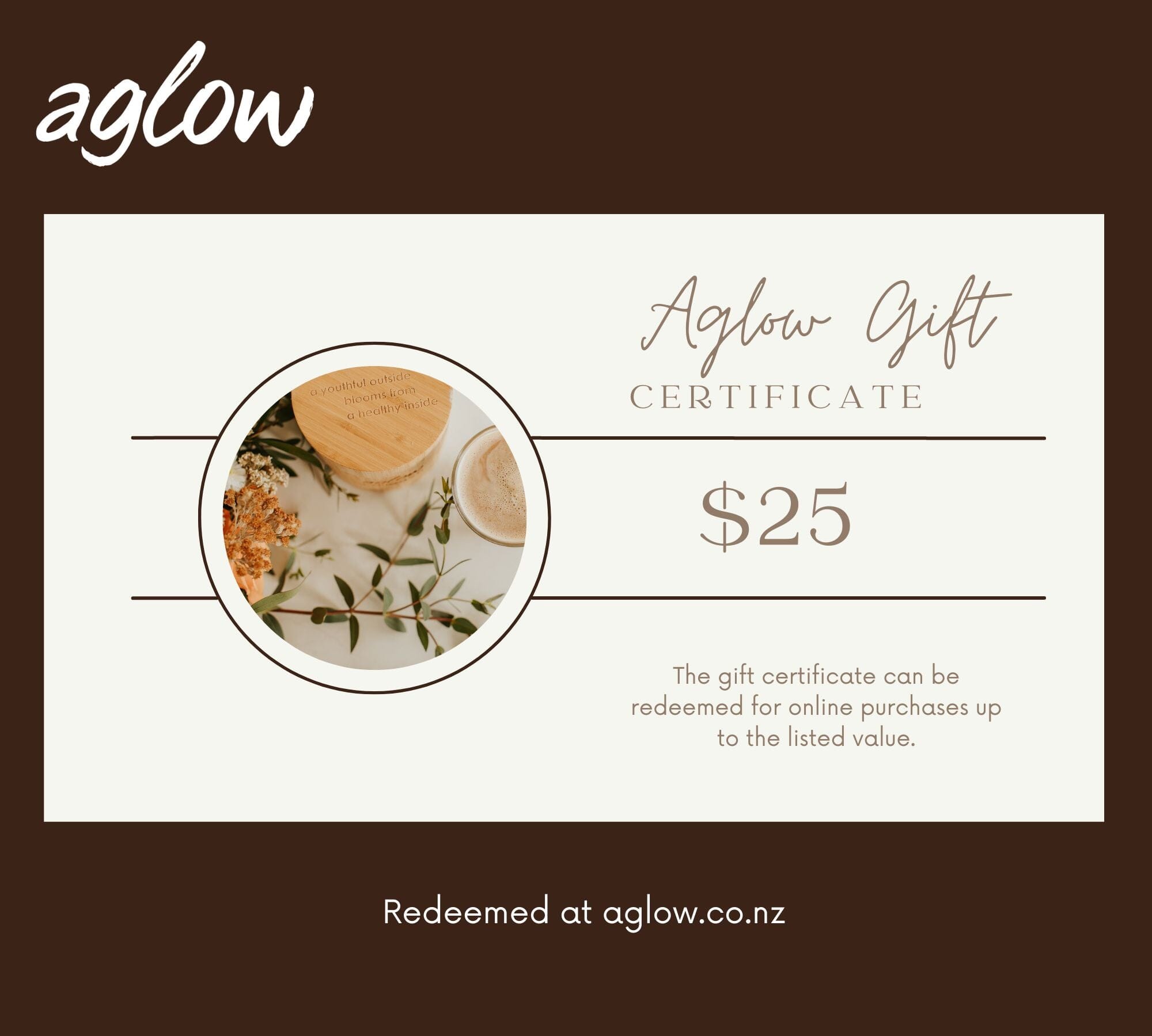 Aglow Gift Vouchers